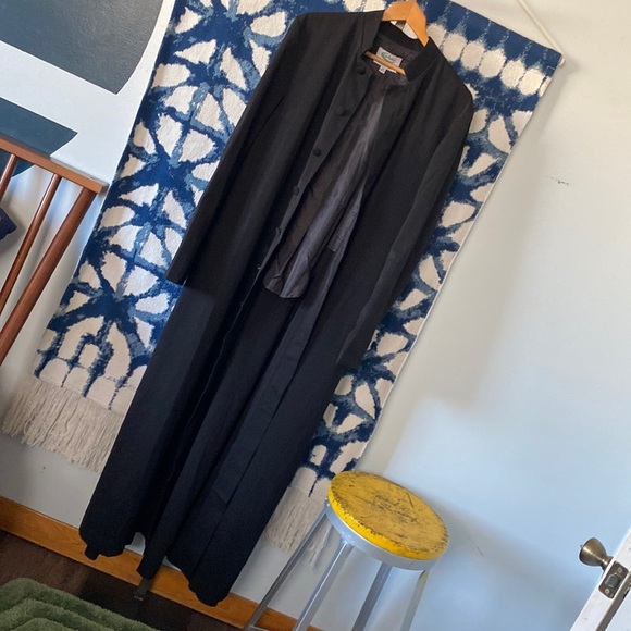 IVY Robes Other - 🧥IVY Robes 54 long black robe/jacket NWOT